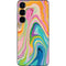 Rainbow Marble by Etta Vee Galaxy S25 Skin